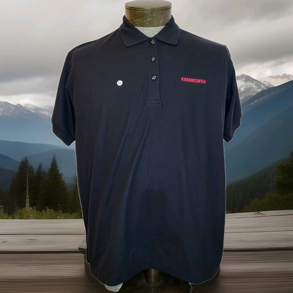Kenworth Shirt Womens 2XL Black Polo Port Authority NWT Officially‎ Licensed